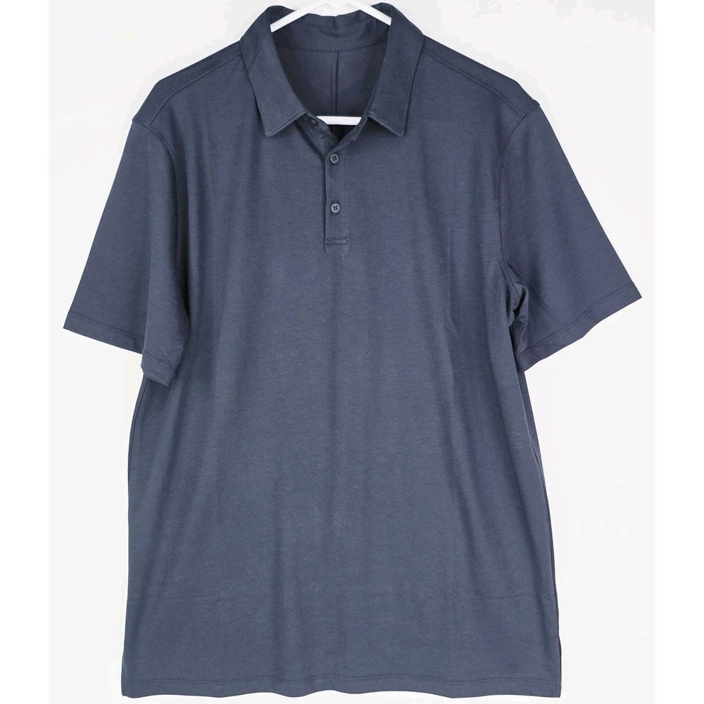 Jack Archer Shirt Mens Size XL Navy Blue Lightweight Short Sleeve Tech Polo NWOT